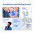 Autobrush Sonic Pro Electric Toothbrush – Only ADA Accepted U-Shaped Brush, Clinically Proven Up to 5.1X Better Cleaning, 30-Second Full Mouth 360 Clean, Rechargeable, Waterproof, Black, Men's Regular