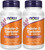 NOW Foods Supplements, Indole-3-Carbinol 200 mg with Flax Lignan Extract, 60 Veg Capsules, (Pack of 2)