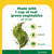 Nature Made Super Greens Powder with Prebiotic Fiber Drink Mix, Made with 1 Cup Veggies Per Serving, Fiber Supplement + Vitamins and Minerals, 25 Day Supply