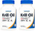Nutricost Krill Oil 1000mg; 60 Liquid Softgels (2 Bottles) - Omega-3 EPA-DHA