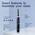 Oral-B Rechargeable Electric Toothbrush, iO5 Customizable Clean, 5 Cleaning Modes, Visual Pressure Sensor to Protect Gums, Travel Case, White