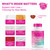 Pink Stork Postpartum Hair Loss Gummies | Biotin, Pantothenic Acid, Vitamin E, B6, B12 | Postnatal Hair Growth + Regrowth Support | Breastfeeding-Friendly | Postpartum Essentials | 60 Gummies