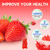 2 Pack Potassium Gummies for Adults, Potassium Chloride Gummies 1200mg Support Leg Cramps & Electrolyte Balance, Strawberry Flavor 120 Count