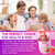 MEENCCD 2 Pack L-Lysine 1000mg Gummies, Lysine Supplement for Adults & Kids, Essential Amino Acid Supplement Supports Collagen Formation, Sugar-Free, Raspberry Flavor, 120 Count