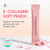 K-Nutra K-Collagen Soft Peach (15.9oz, 30 Sticks) - Skin, Hair, Nail Health, Tasty Jelly, Fast Absorption. Low-Molecular Marine Collagen, Vitamin C