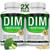Toplux DIM Supplement 910mg - Diindolylmethane to Support Estrogen Metabolism & Hormone Balance for Men & Women, Vegan Non-GMO 60 Capsules