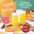 All About Juicing Ginger Shots with Pineapple & Turmeric - Superfood Juice Powder - Immunity, Digestion & Energy Support - 30 Wellness Stick Packs - PuriVibe
