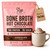 Rae Basics Bone Broth Hot Chocolate Protein Powder Starter, 14g Grass-Fed Protein, 10g+ Collagen, Dairy Free, Gluten Free, Organic, 0g Sugar, Chocolate, 12 Servings
