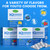 Vitarevive H2 Molecular Hydrogen Water Tablets - Hydrogen Tablet for Drinking Water, High Potency H2 Formula, Antioxidant Support, Fast Dissolving Hydrogen Water Enhancer, 270 Tablets (Raspberry)