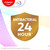 Colgate Total Whitening Toothpaste Paste, 5.1 oz, 24 Pack, Fluoride Antibacterial for Plaque, Gingivitis, Sensitivity, Stain Removal, Clinically Proven, Mint