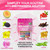 Myo-Inositol & D-Chiro Inositol Gummies, Berberine, Mixed Berry, 2 Pack