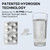 Molecular Hydrogen (H2) Tablets with 120mg Magnesium–16 PPM Hydrogen Water Tablets for Water, Advanced Hydrogen Technology, Antioxidant Support for Cellular Health & Recovery丨Unflavored, 60 Tablets