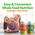 Country Farms Fruits and Vegetables Supplement, 180 Fruit and 180 Veggie Capsules, Greens and Reds Packed with Superfoods, Powerful Antioxidants, 60 Servings
