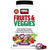 Force Factor Fruits & Veggies Supplement for Adults, Superfood Antioxidant Formula, 50+ Fruits & Veggies to Support Blood Flow, Circulation & Energy, No Added Fillers, Mixed Berry, 60 Soft Chews