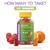 Noor Vitamins Halal Vitamins, Kids Vitamins, Kids Multivitamin Gummies: Vitamin C for Kids, D3, and Zinc for Immunity, B6 B12 for Energy. Gluten Free Halal Gummies, 90 Count Gummy Vitamins for Kid