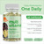 Zahler - One Daily Vegan Multivitamins for Women & Men (60 Count) Kosher Essential Vitamins & Minerals with Whole Food Spectra Blend - Vegetarian and Vegan Vitamins for Adults