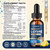 Liposomal L-lysine 1000MG Liquid Drops, 13-in-1 Lysine Supplements – Monolaurin, Olive Leaf Extract with Vitamin C, B6, D3, B12 & Zinc for Collagen, Lip, skin & Immune Support for Kids & Adults, 4oz