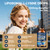 Liposomal L-lysine 1000MG Liquid Drops, 13-in-1 Lysine Supplements – Monolaurin, Olive Leaf Extract with Vitamin C, B6, D3, B12 & Zinc for Collagen, Lip, skin & Immune Support for Kids & Adults, 4oz