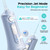 COSLUS C51 Portable Water Flosser for Teeth: 3 Modes & 6 Pressure Settings with Jet Mode Water Dental Pick for Orthodontic, Braces, Sensitive Gums, Compact for Travel, for Multiple Users, ADA Accepted