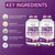 Shiny Leaf Fast Melting Calcium Citrate 600mg W Magnesium, Cherry, 2 Pack