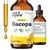 Wild & Organic Bacopa Monnieri Supplement - Brain & Focus Support - Bacopa Extract Liquid Drops - Brahmi Herb Tincture to Add to Tea - 5-Month Supply - Vegan, Sugar & Alcohol-Free - 4 fl oz