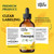 Wild & Organic Bacopa Monnieri Supplement - Brain & Focus Support - Bacopa Extract Liquid Drops - Brahmi Herb Tincture to Add to Tea - 5-Month Supply - Vegan, Sugar & Alcohol-Free - 4 fl oz