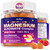 Magnesium Glycinate Gummies for Kids 4+ & Adults, 180 Counts No Melatonin Magnesium Gummies for Sleep & Calm, Sugar Free Vegan with Glycine, L-Theanine, B6, D3, Zinc & Omega 3 - Raspberry Flavor