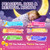 Magnesium Glycinate Gummies for Kids 4+ & Adults, 180 Counts No Melatonin Magnesium Gummies for Sleep & Calm, Sugar Free Vegan with Glycine, L-Theanine, B6, D3, Zinc & Omega 3 - Raspberry Flavor