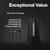 AquaSonic Aqua Flosser - Cordless Rechargeable Water Flosser for Teeth - Waterproof, Portable Oral Irrigator for Dental Cleaning with 5 Jet Tips – Braces Home Travel