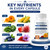 Neurobella 15-in-1 Advanced Eye Formula Nutritional Support, 60 Capsules