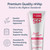 Dr. Jen Super Paste Toothpaste with Fluoride + 10% Premium Nano Hydroxyapatite, Xylitol, Strawberry, SLS Free, Vegan, Dentist Designed, Essential Oils, Fresh Clean Feel, 1 Pack