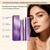 Facelove Foundation Stick, 2-in-1 Color Changing Foundation Stick with Brush, Moisturizing Long-Lasting Makeup for All Skin Types，Deep Skin
