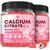 (2 Pack) Calcium Citrate with Vitamin D3 Gummies for Women 50 Plus - Bones, Teeth, Immune Support, 1200mg Calcium Citrate Gummies with Vitamin D3 K2, Vegan, Sugar-Free, White Peach Flavor, 120 Count