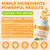 GREENPEOPLE K2 D3 Vitamin Supplement, Vitamin D-3 & K-2 MK-7, 10,000 IU/200 mcg, with Virgin Non-GMO Coconut MCT Oil | 300 Vegan Softgels | Bone Health, Immune Support