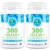 Probiotics for Women & Men - 300 Billion CFU, 24 Strains Probiotics + 15 Organic Herbs Prebiotics for Digestive, Gut Health, Immune, Constipation, Diarrhea & Whole-Body Health - 4 Months Supply