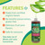 Aloe Life - Whole Leaf Aloe Vera Juice, Certified Organic, Gluten-Free (Cherry Berry, 32 oz)