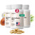 Nourished AndroEase Plus – Supports Hormone Balance for Women with Zinc, Saw Palmetto & Reishi Mushroom – Non-GMO, Made in USA - 180 Vegan Capsules (3-Month Supply)