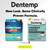 Dentemp Canker Cover Mouth Sore Treatment - Oral Pain Relief for Canker Sores & Mouth Irritation - Fast-Acting Pain Relief Tablets for Adults - Value Pack of 3 (24 Count)