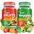 Super Greens Gummies, Daily Green Superfood Supplement w/Spirulina, Chlorella, Mushrooms, Probiotics, Multivitamins, 50+ Super Greens & Veggies Gummies to Boost Immunity, Energy & Gut Health, 120cts