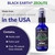 Black Earth Zeolite with Humic Fulvic Acids, Trace Minerals, for Adults and Kids Supports Gut Health, Immune Support, Digestion and Elimination and More 1oz Liquid Pump Spray Supplement (2 Pack)
