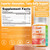 Joywiit Vitamin K2 MK-7 Gummies 100mcg, Extra Strength K2 Vitamin Supplement for Bone & He-Art Support, Chewable Natural Orange Flavor, Non GMO, Vegan, 120 Gummies