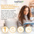 LeafLea Green Tea Bags With Ginger, Digestion & Immune Support, 120 Count