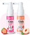 LAB52 Kids Oral Spray, Toddler Toothpaste Helper for Daily Oral Care and Fresh Breath, Children Approved with Fluoride Free for Newborn to Preschoolers, Xylitol (Strawberry & Peach)