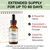 LIMELIGHT HERBALS Tick Formula Liquid Drops – Natural Tick Support, Immune Boost & Detox – Japanese Knotweed, Andrographis, Cat’s Claw, Red Sage, Kudzu, Teasel – 60 Servings – Vegan, Non-GMO, USA
