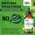 Wild & Organic Goldenseal Tincture - Lung & Digestive Support - Goldenseal Root Extract Liquid Drops - Vegan, Sugar & Alcohol-Free Herb Supplement - 4 fl oz