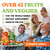 Simply Nature's Pledge -Packed with 42 Different Fruits & Vegetables - Made with Whole Food Superfoods - with Aloe Vera – 100% Soy Free -6 Month Supply- 180 Count (Pack of 6)