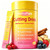 NutraPure Comprehensive Cutting Drink Mix | Berberine, Cinnamon, Yerba Mate, 5-HTP & FOS | Supports Satiety, Energy & Gut Health | Strawberry Açaí Flavor | Vegan, Sugar-Free - 30 Sticks (1 Box)