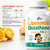 Juneno Liposomal Glutathione Gummies for Kids - Vitamin C Supplement for Healthy Immune Support Antioxidants & Detox - Sugar Free Vegan Non GMO