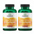 Swanson Super Stress B-Complex with Vitamin C for Stress-Prone Professionals Seeking Energy and Immune Support (100 Capsules, 2 Pack)