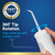 Waterpik Cordless Gem Water Flosser 5100 for Travel and Home, Rechargeable, Portable, Waterproof for Shower, Daily Gum Care, Cleaning Teeth, Braces, Implants, 3 Flossing Tips, ADA Accepted White WF-27